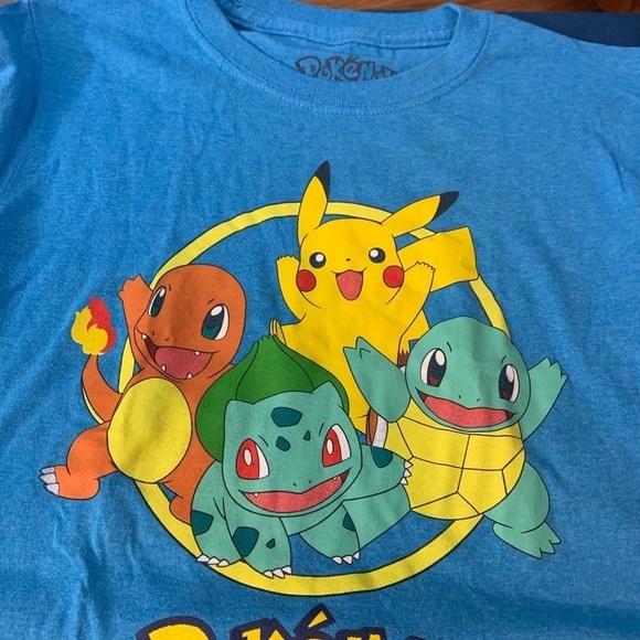 Pkmn Blue T-Shirt - Picture 1 of 1